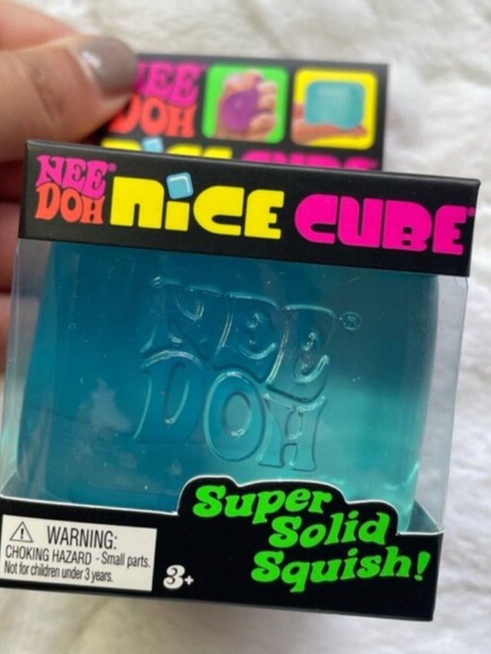 🆕 NEW IN BOX 💙 NeeDoh Blue Nice Cube ✨ 🔥 VIRAL on TikTok! (OUT OF STOCk)
